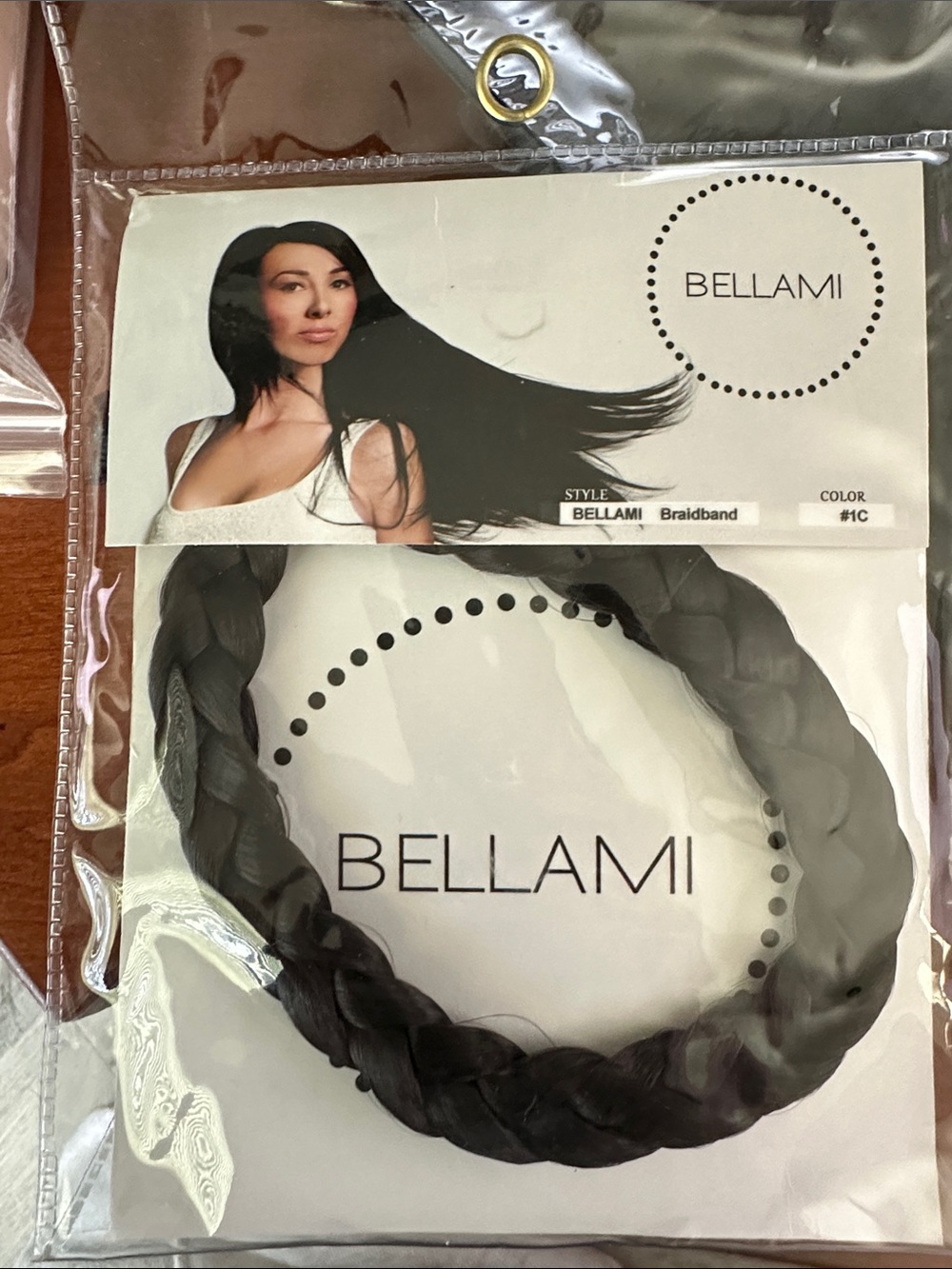 BELLAMI Black Braidband Hair Accessory